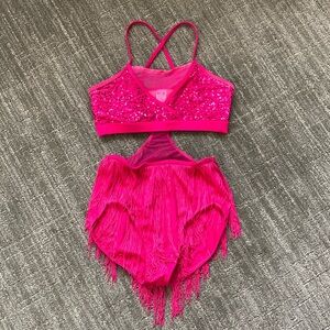 Weissman Sequin and Fringe Dance Costume